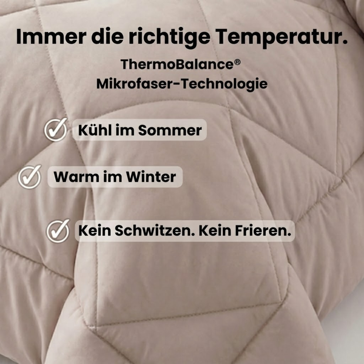 2-in-1 Bettdecke, die Bettlaken überflüssig macht