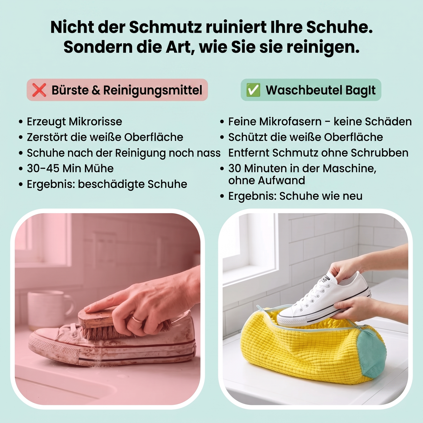 BagIt - Waschbeutel für Schuhe