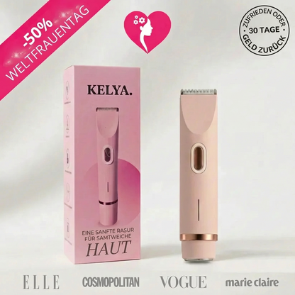 Kelya – Der 2-in-1 Rasierer für empfindliche Haut