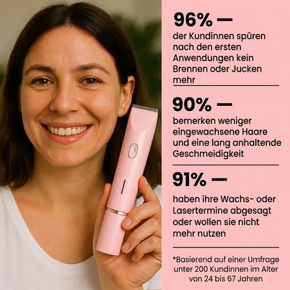 Kelya – Der 2-in-1 Rasierer für empfindliche Haut