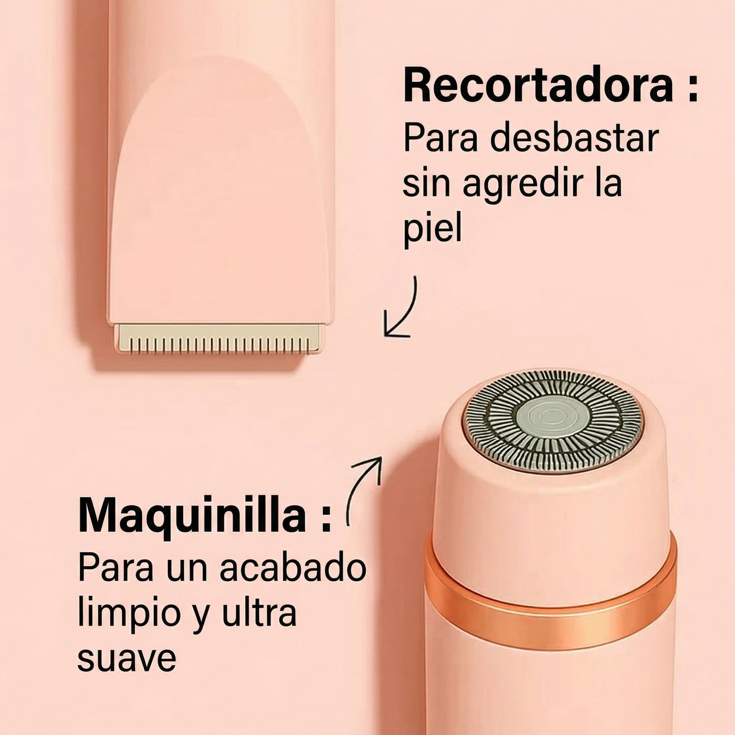 Kelya – La Maquinilla 2 en 1 para pieles sensibles